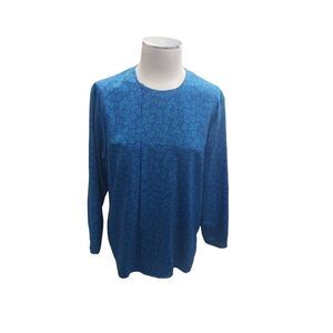 Vintage plus size Pendleton silk feel blouse